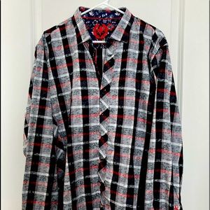 Au Noir 7/3XL multi-color dress shirt
